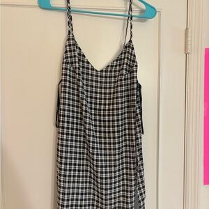Forever 21 NWOT Black and White Checkered Dress.